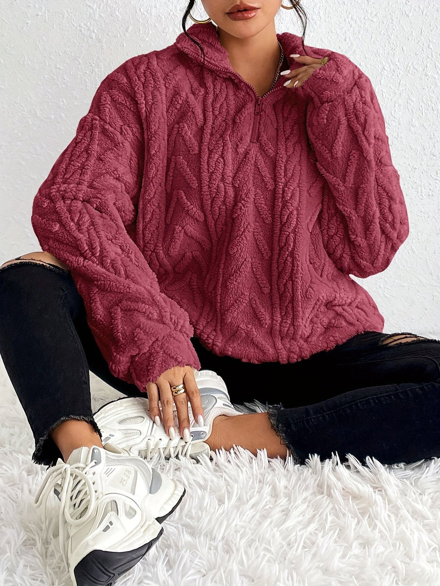 Pauline | Pull polaire élégant