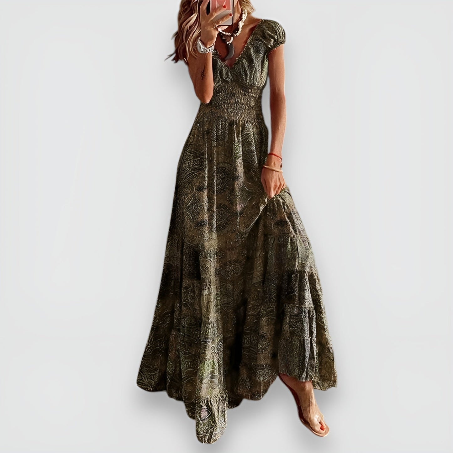 Rosé | Robe longue