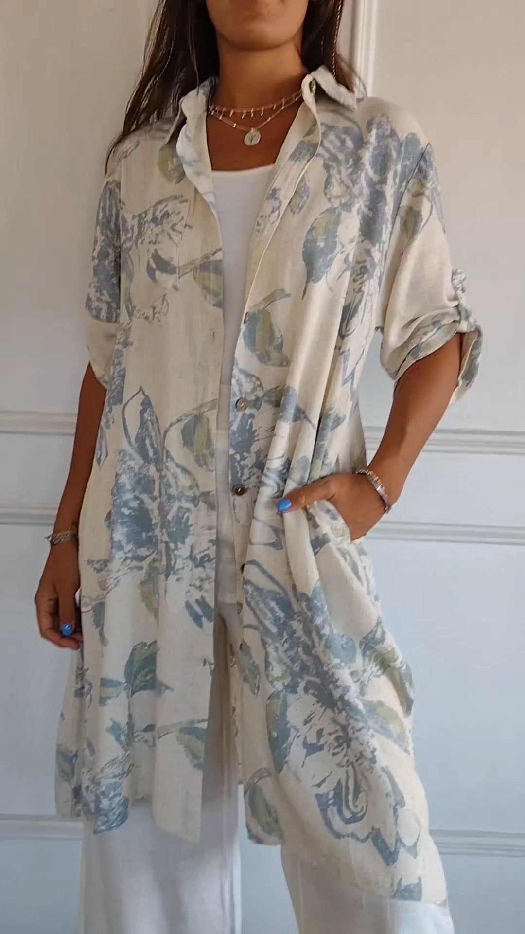 JULIA - ROBE CHIC EN COTON ET LIN