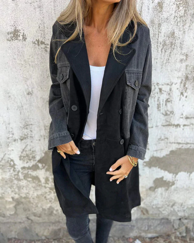Aline / Manteau en denim