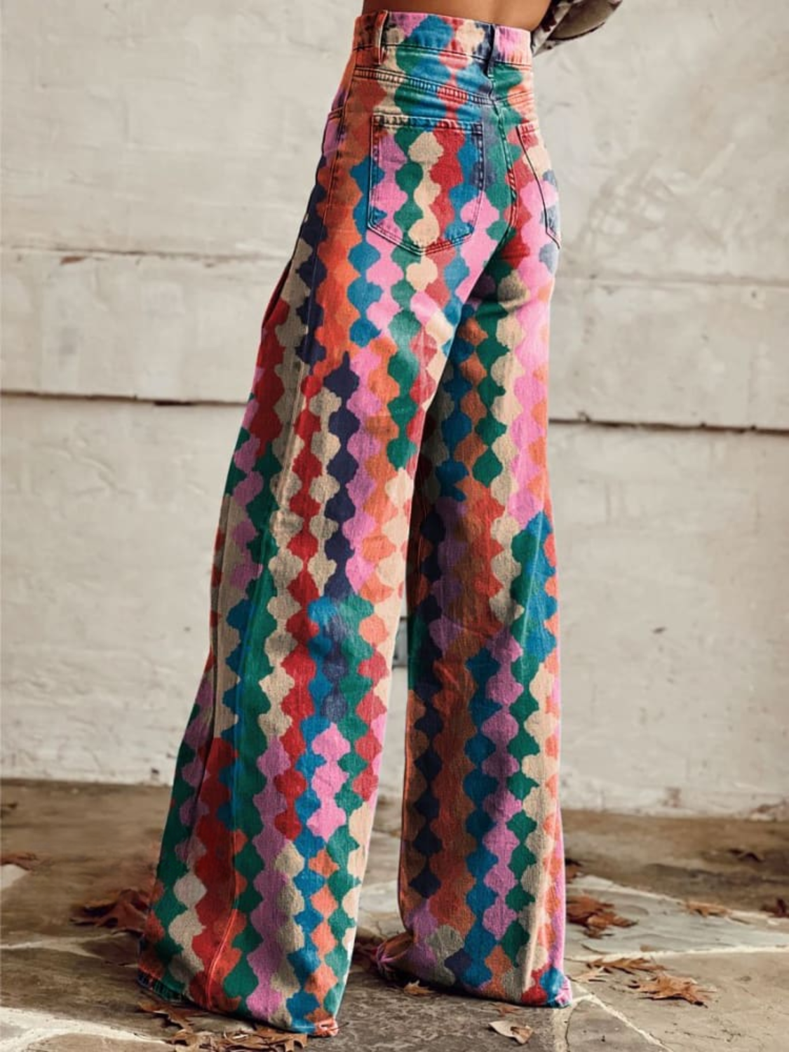 Rêve bohème | Pantalon évasé vintage