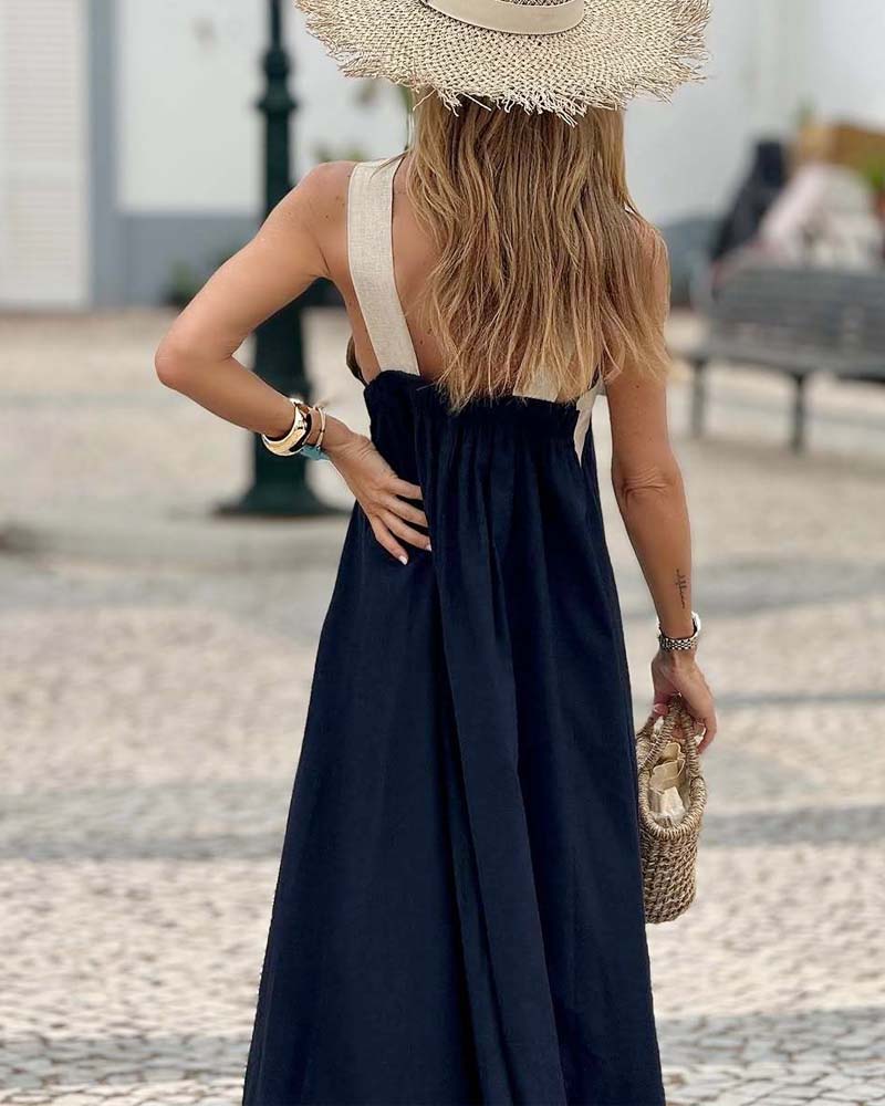 JILLIAN - ROBE LONGUE CROISÉE