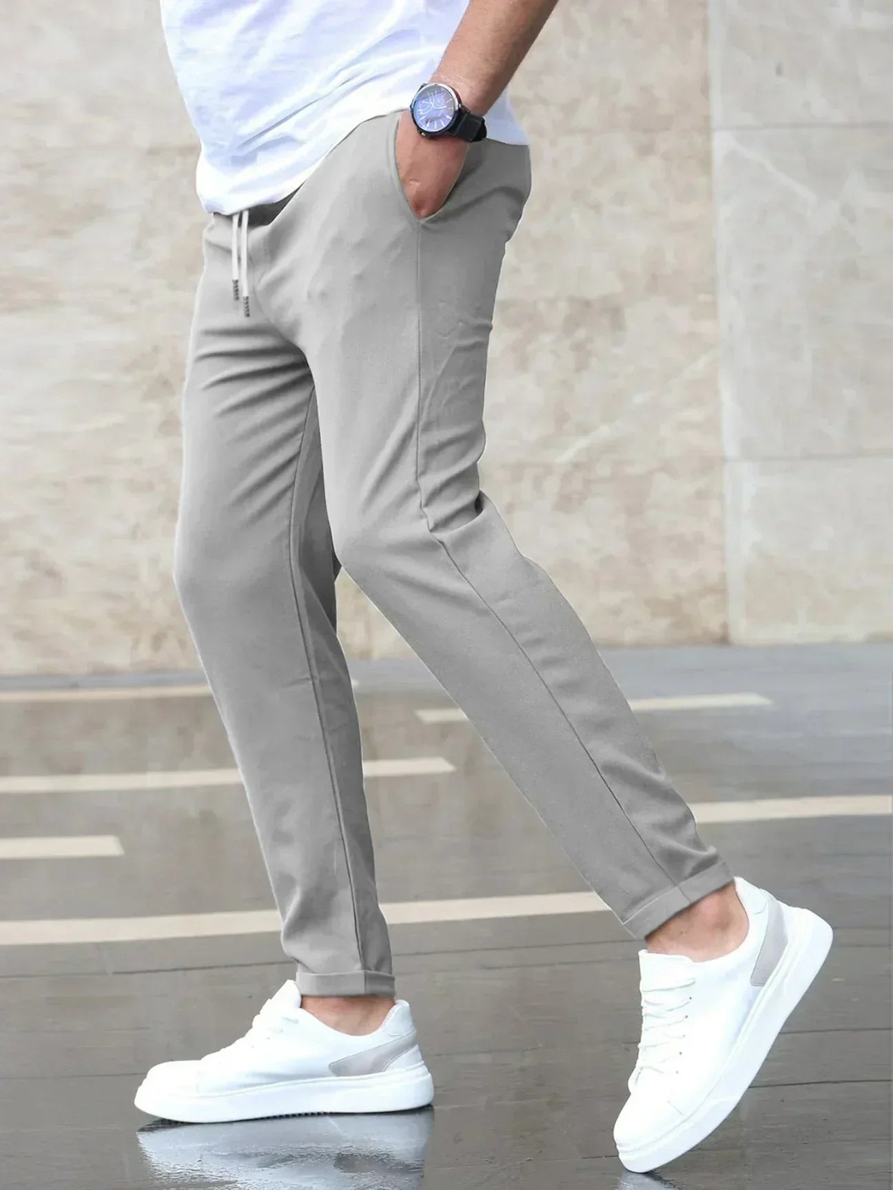 GAVIN – PANTALON EXTENSIBLE DESIGNER