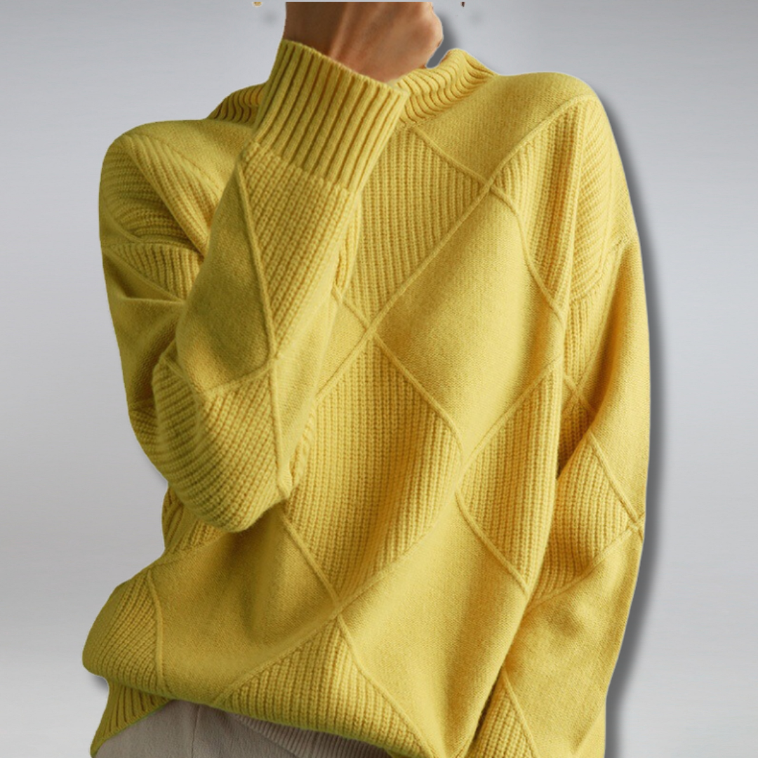 Adélie | PULL COL ROULÉ CHIC