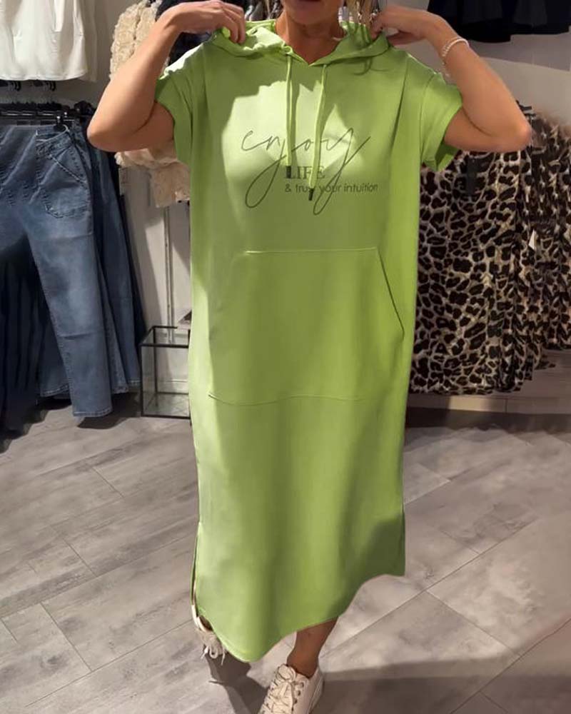 NELINE - ROBE DE SOIRÉE À CAPUCHE