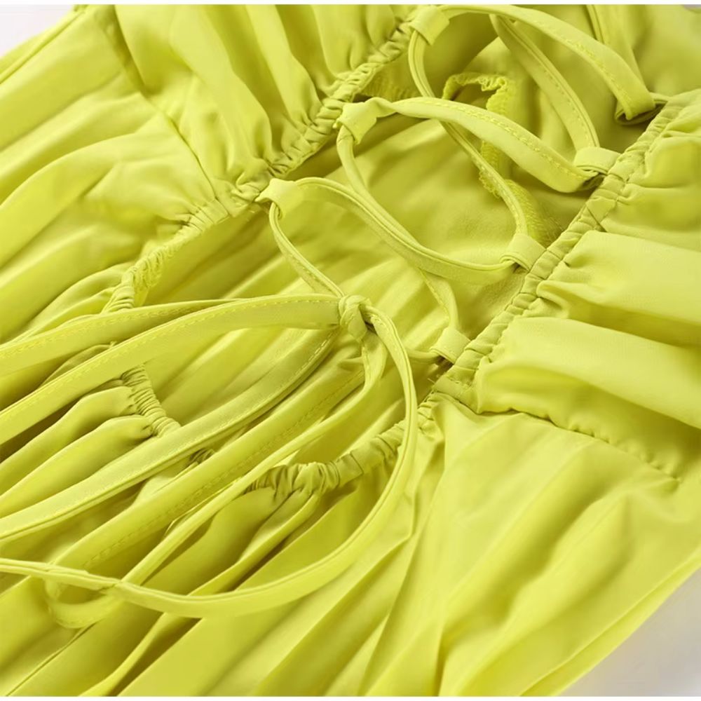 MOÏRA - TENUE MAXI PLISSÉE FORMELLE