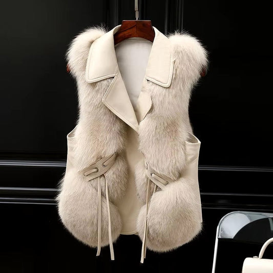 Isabella™ | Gilet luxueux en fausse fourrure