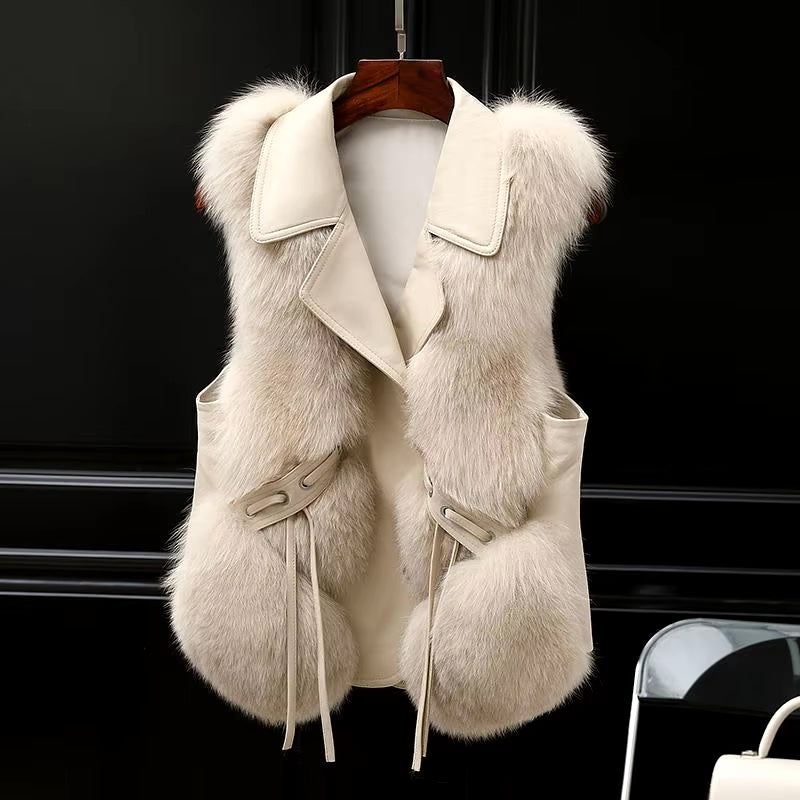 Isabella™ | Gilet luxueux en fausse fourrure