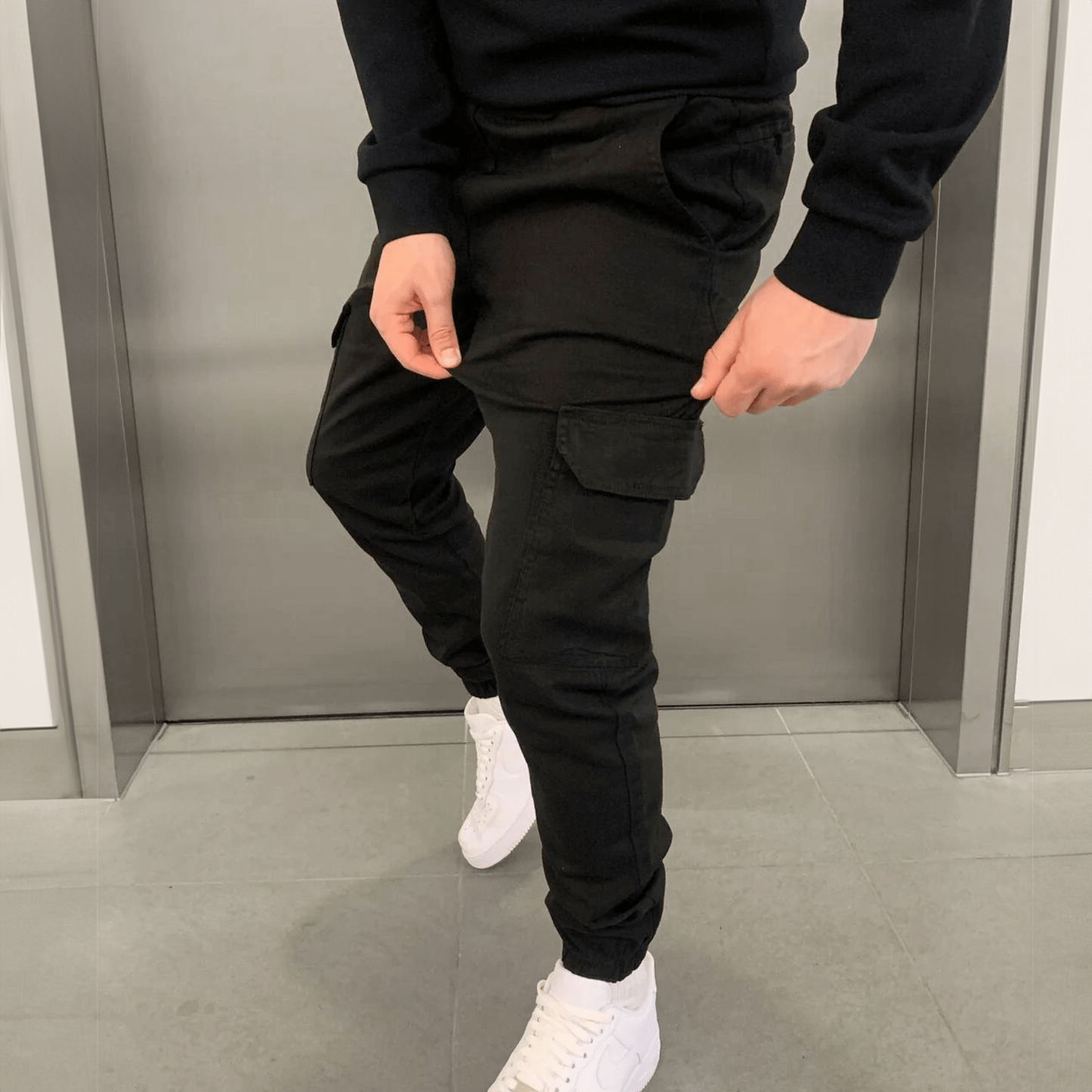 Laurent – Jogger Cargo Tecnico et polyvalent