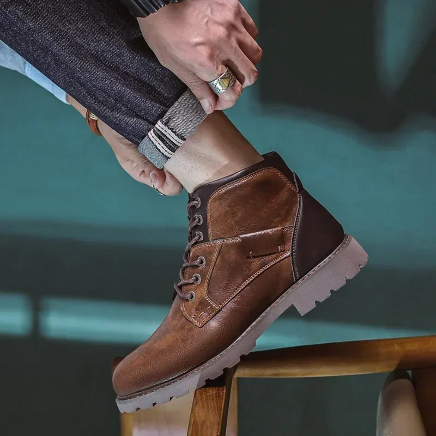 Parker | Bottines en cuir
