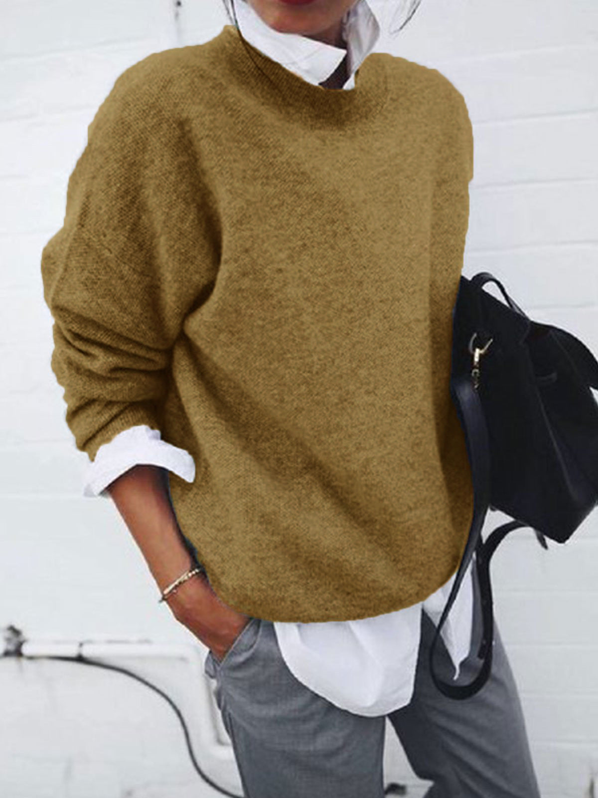 Émilie | Pull doux deux pièces