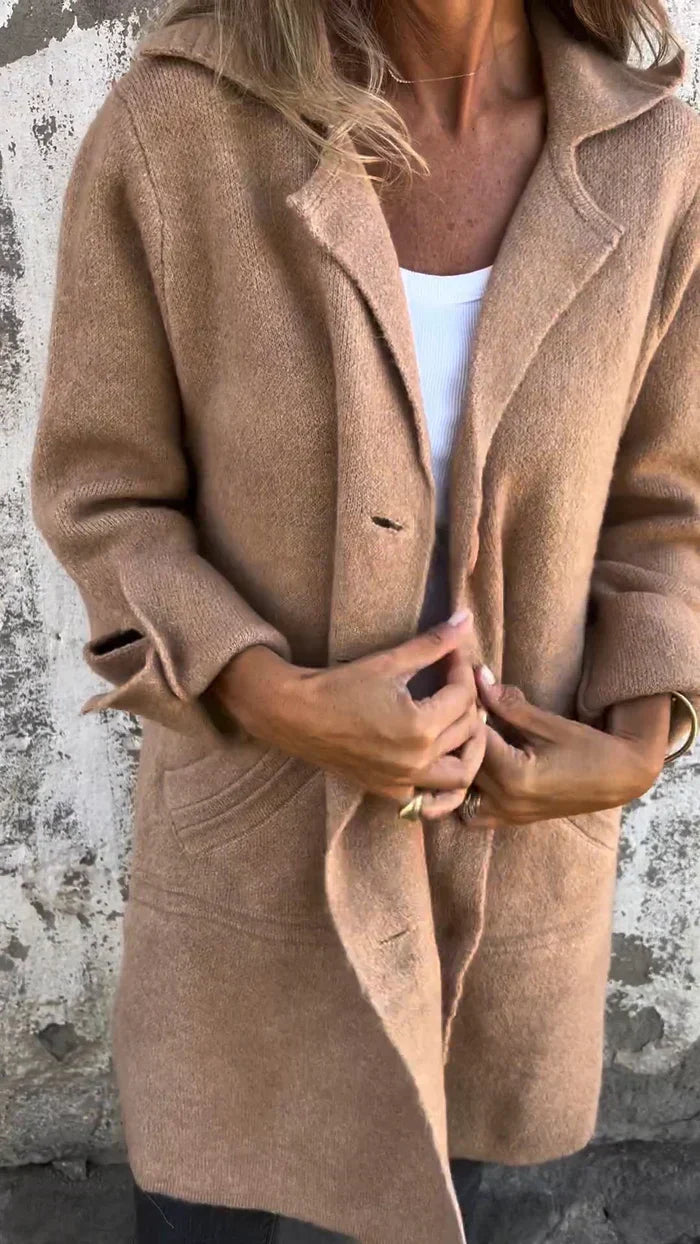 ANGE - ÉLÉGANTE MANTEAU EN LAINE