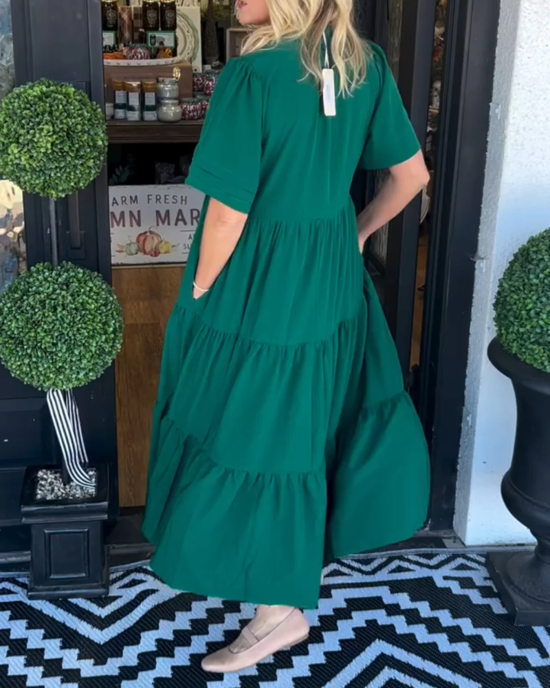 ÉTÉ - ROBE MAXI FLUIDE ÉLÉGANTE