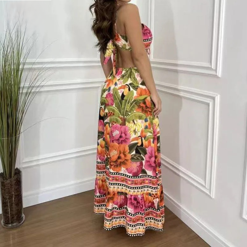 Divina™ | Robe longue tropicale