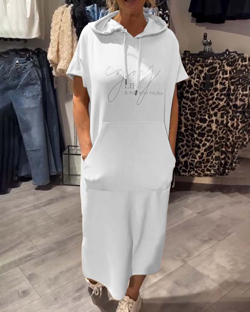 NELINE - ROBE DE SOIRÉE À CAPUCHE