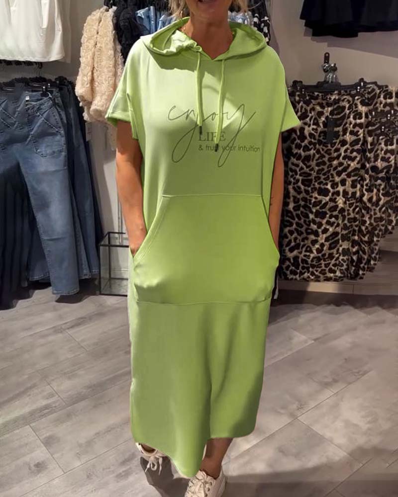 NELINE - ROBE DE SOIRÉE À CAPUCHE