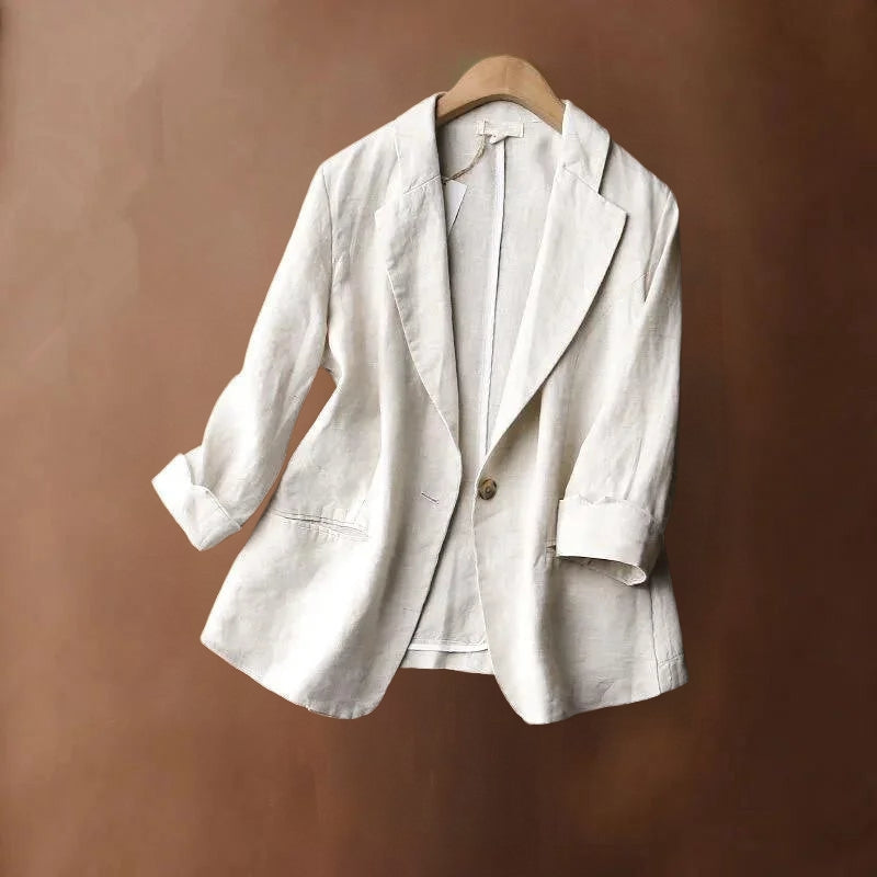 MAVIQUE - VESTE MODERNE EN LIN