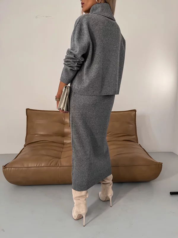 Nadia - Ensemble Tricoté Automne/Hiver Femme