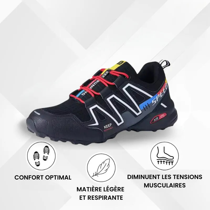 OrthoPath™ – Chaussures de marche à confort orthopédique homme