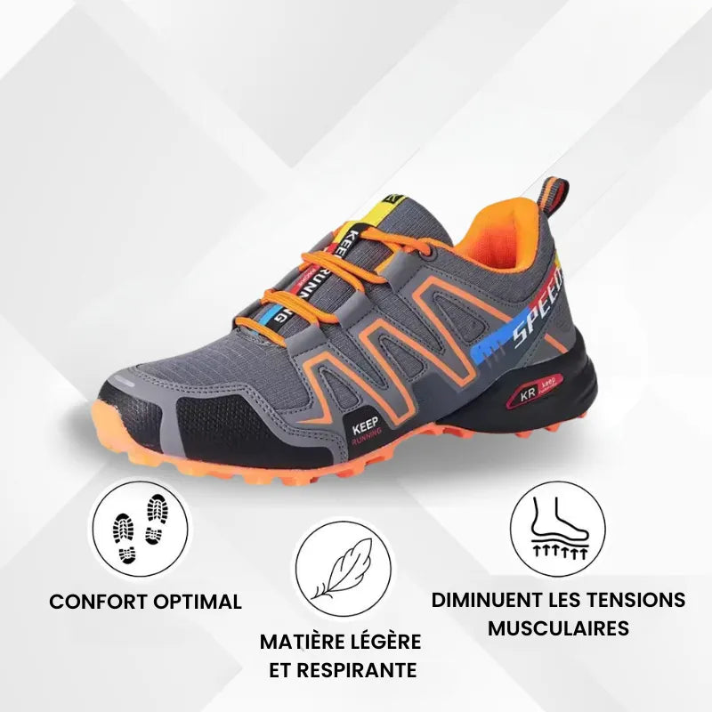 OrthoPath™ – Chaussures de marche à confort orthopédique homme
