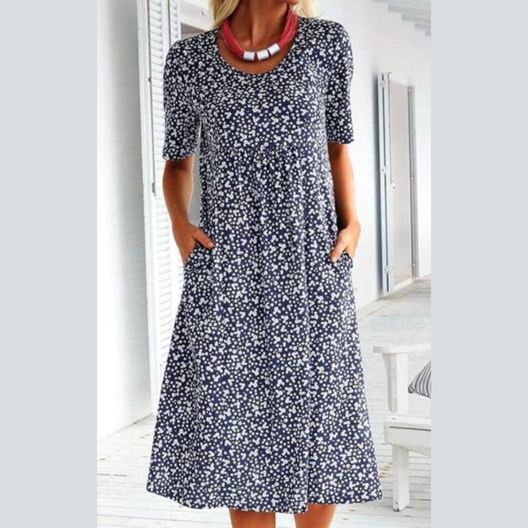 LEVILYNN - ROBE MIDI CHIC À FLEURS