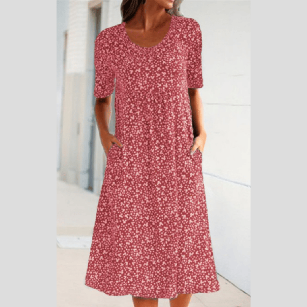 LEVILYNN - ROBE MIDI CHIC À FLEURS