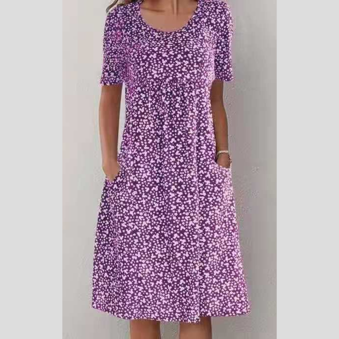 LEVILYNN - ROBE MIDI CHIC À FLEURS