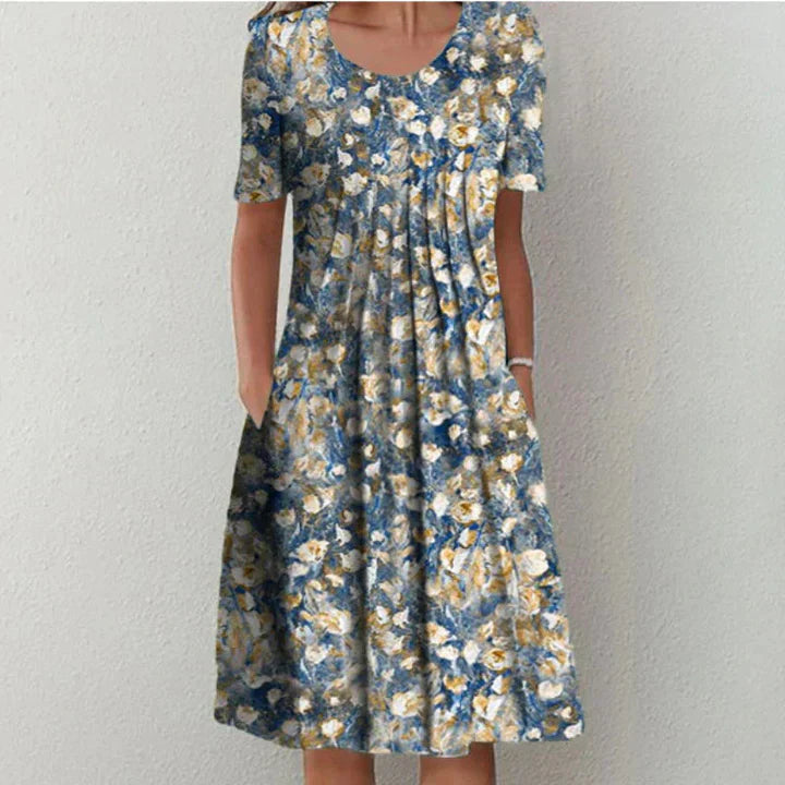 Valériane | Robe élégante en coton