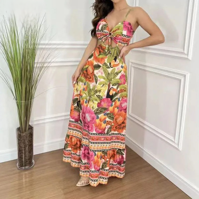 Divina™ | Robe longue tropicale