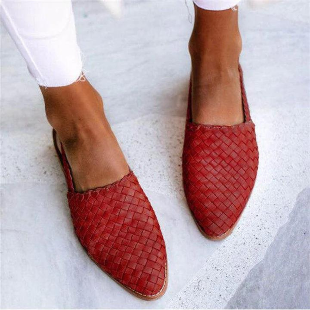 ESMÉRÉE – SANDALES EN CUIR ARTISANALES CLASSIQUES