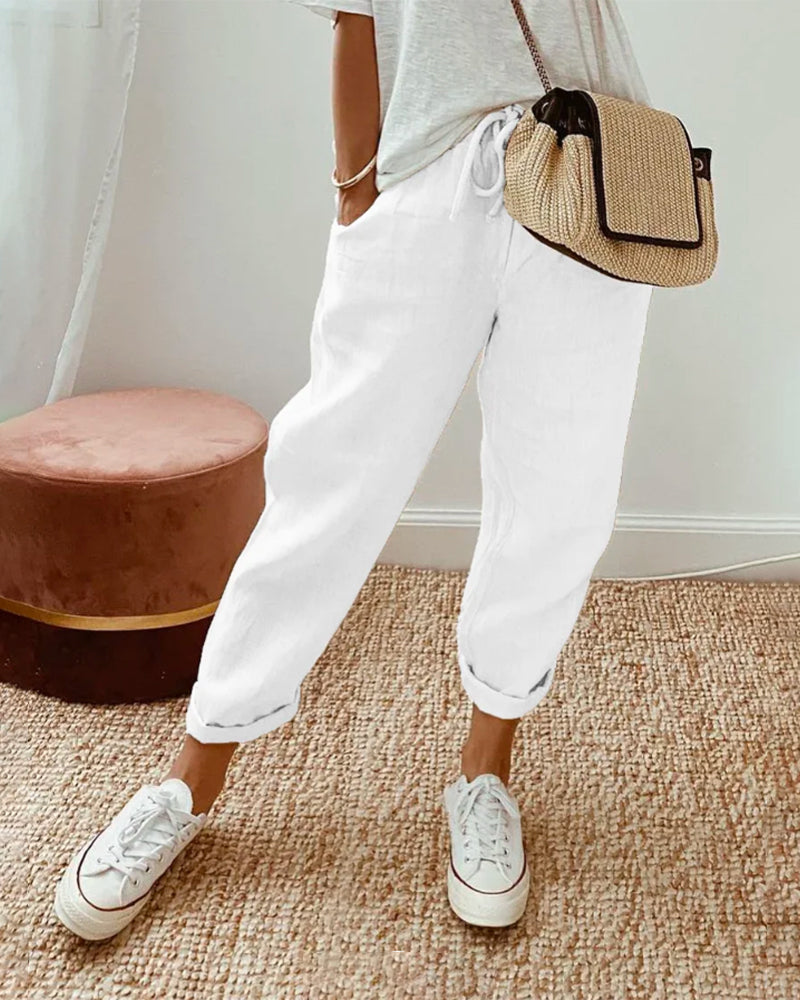 Pantalon confort Lotte Luxe