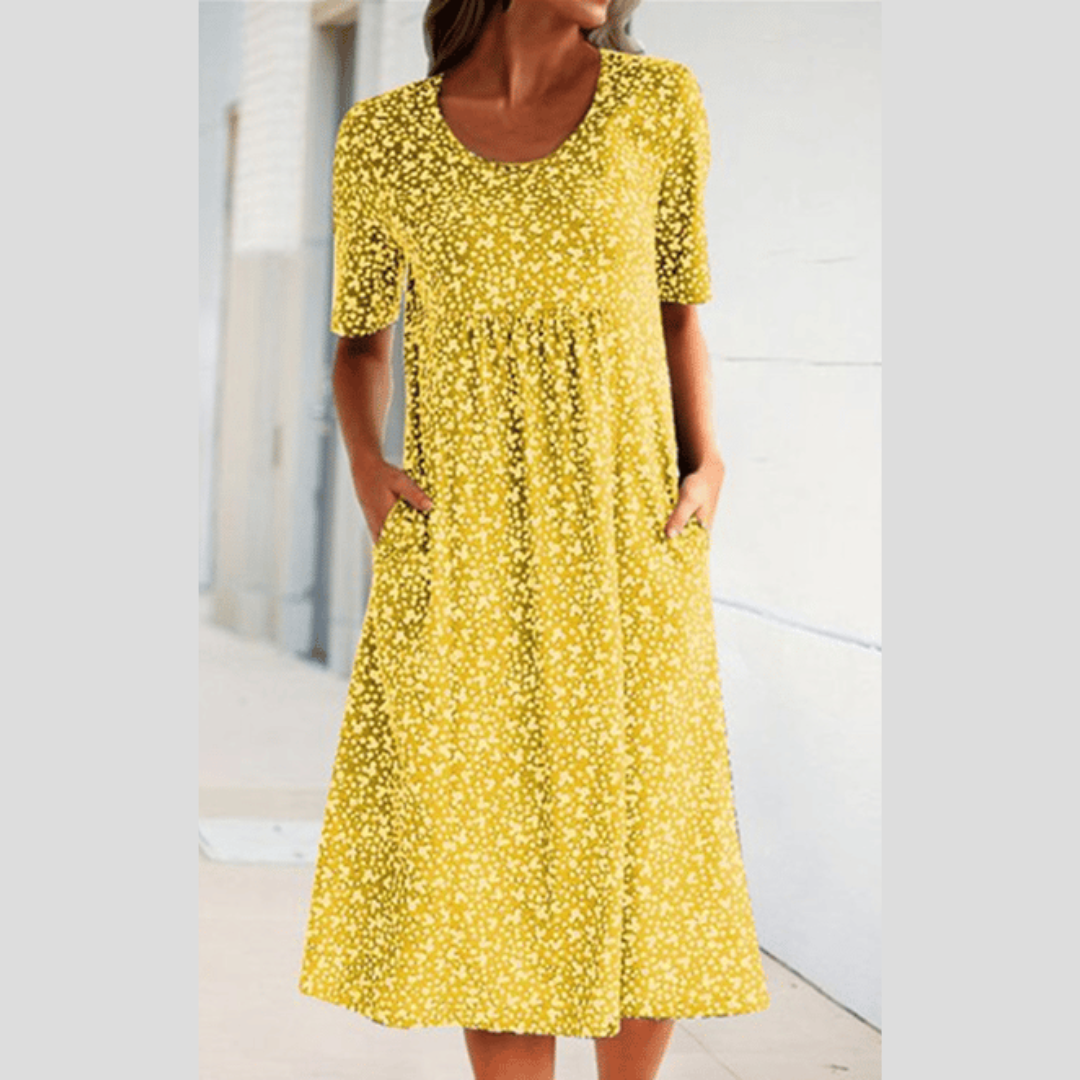 LEVILYNN - ROBE MIDI CHIC À FLEURS