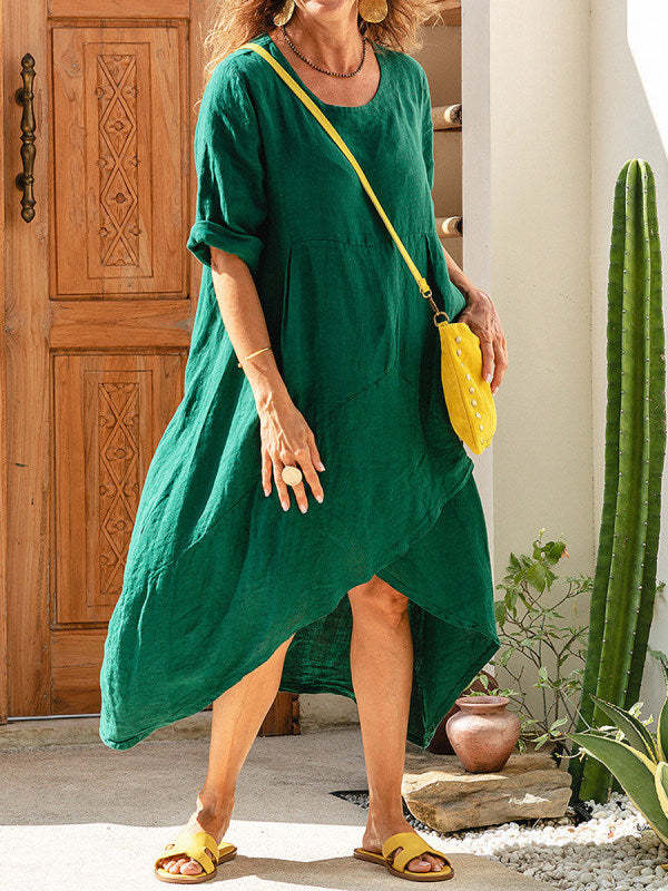 Aiva™ | Robe d'automne Rétro et Cosy