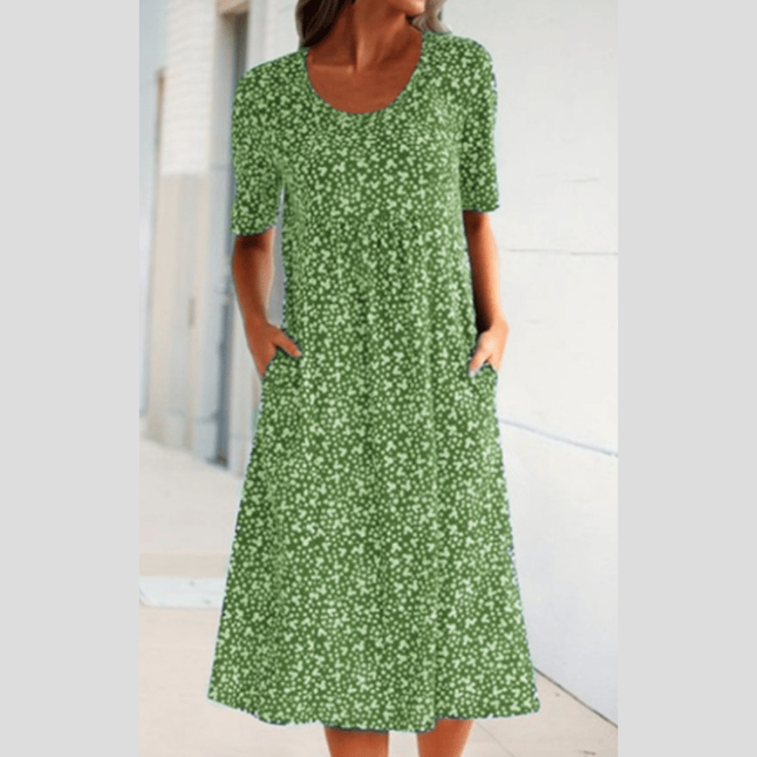 LEVILYNN - ROBE MIDI CHIC À FLEURS