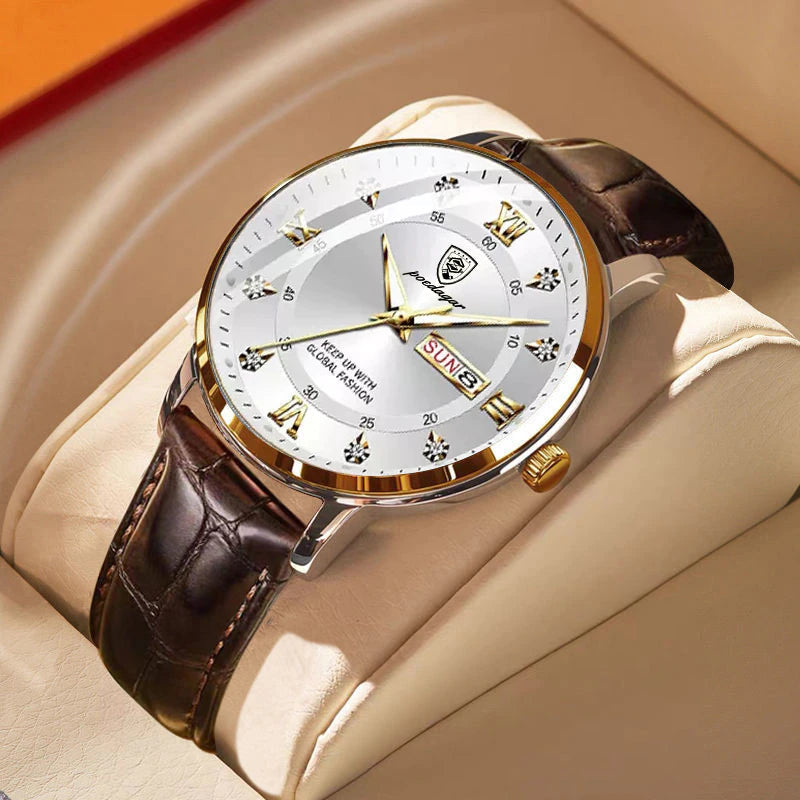 Montre homme lumineuse et étanche