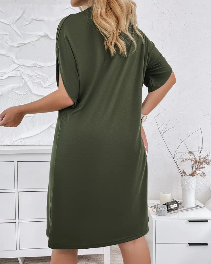 Selia™ | Robe élégante avec décolleté en V