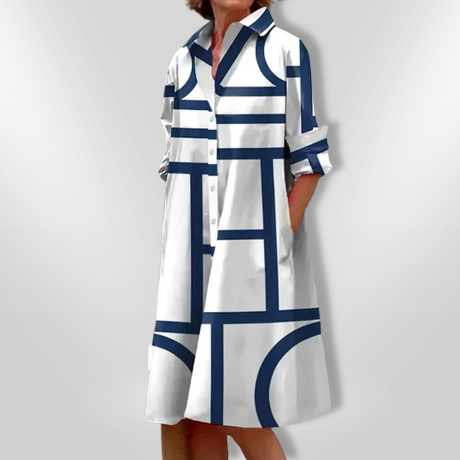 LENSÉE - ROBE MIDI AVEC POCHES DU QUOTIDIEN