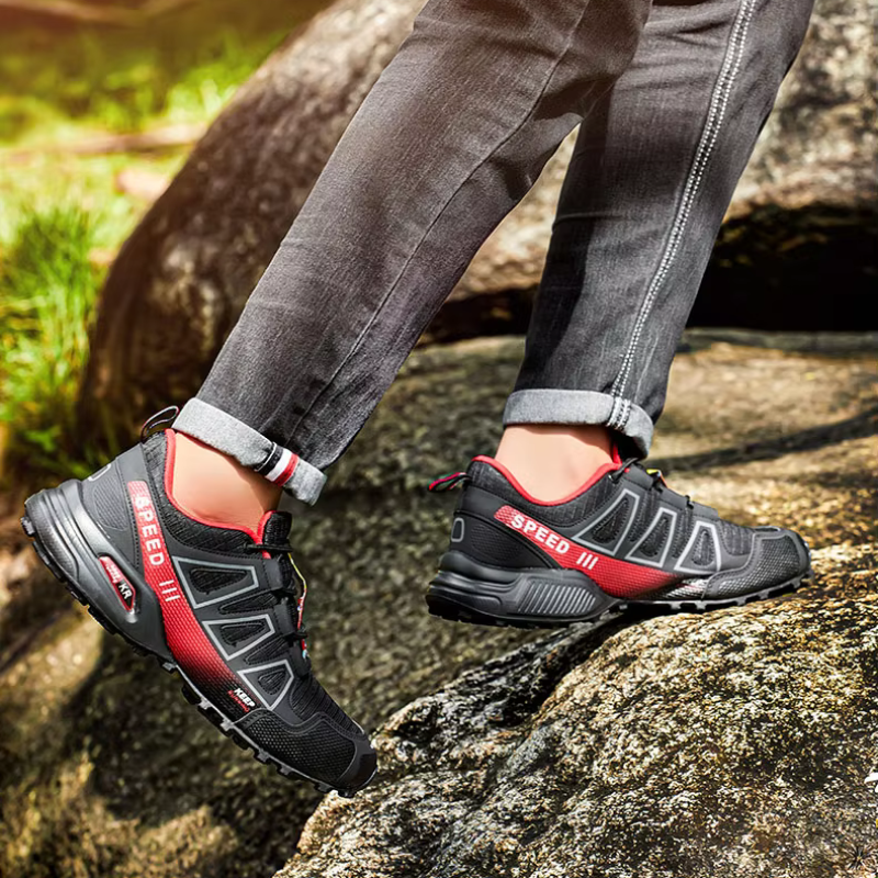 OrthoPath™ – Chaussures de marche à confort orthopédique homme