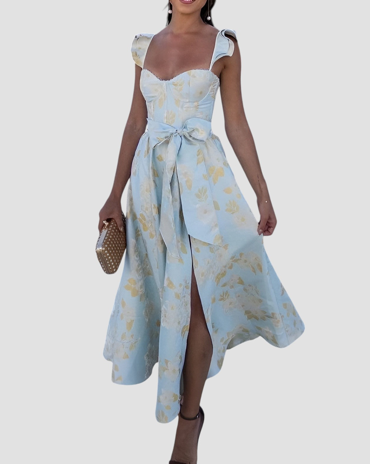 Brune | Robe élégante