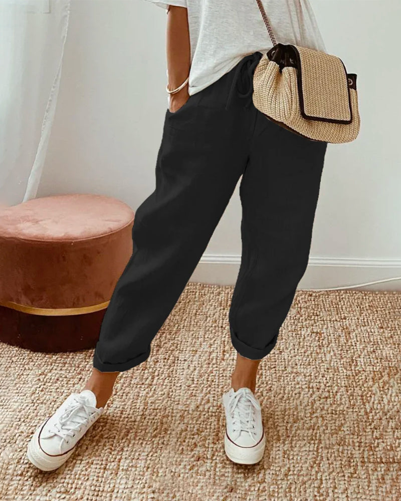 Pantalon confort Lotte Luxe