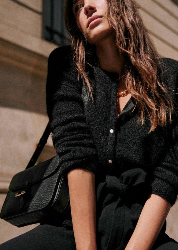 BRISLEY – CARDIGAN EN MAILLE CHALEUREUSE HÉRITAGE