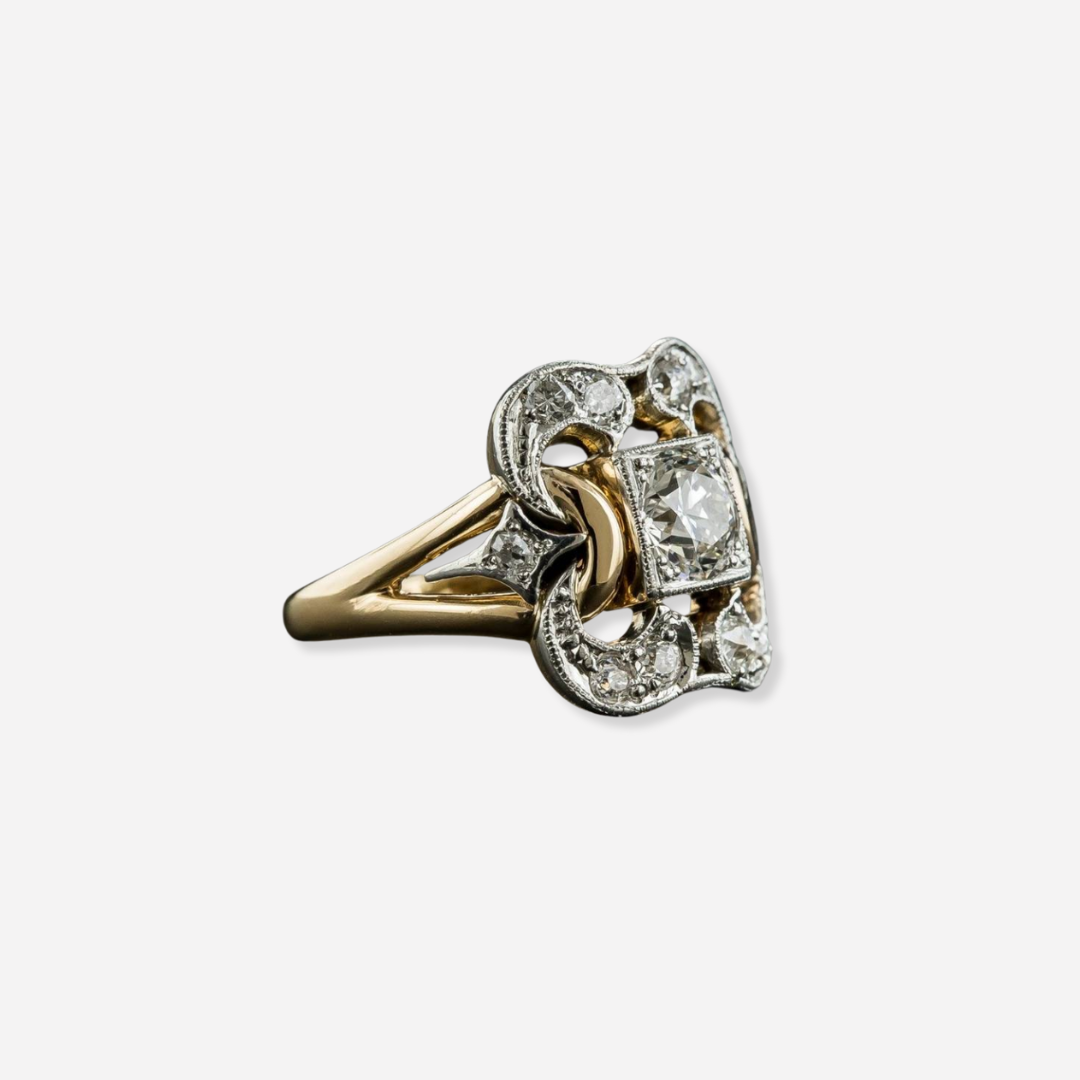 Bague classique en zircone Rita