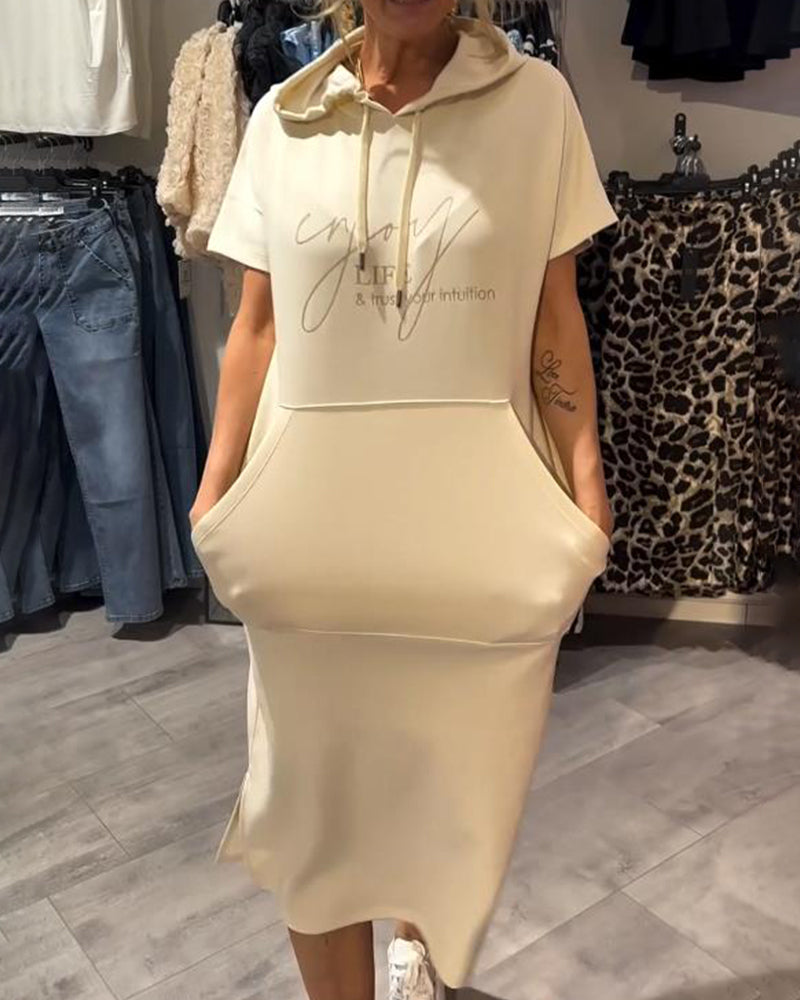 NELINE - ROBE DE SOIRÉE À CAPUCHE