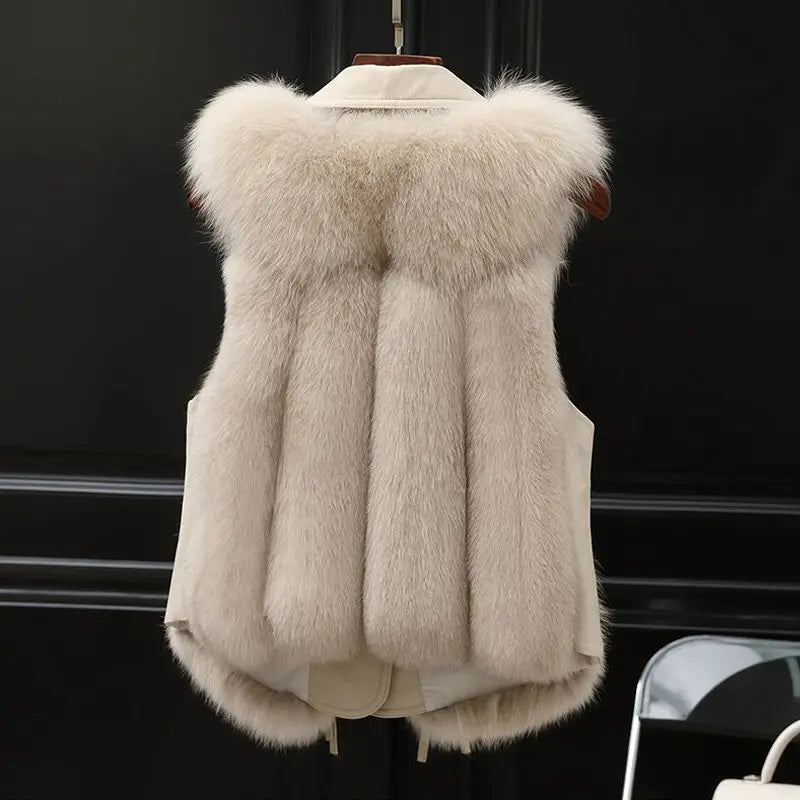 Isabella™ | Gilet luxueux en fausse fourrure
