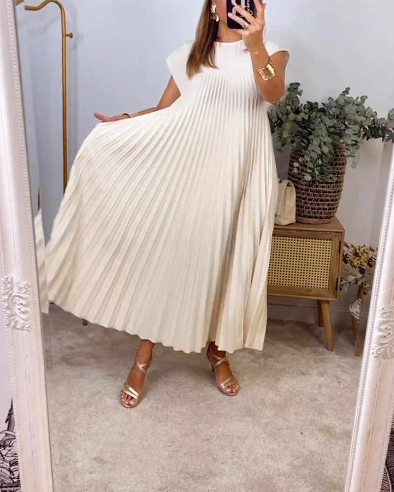 Robe plissée sans manches Amada™