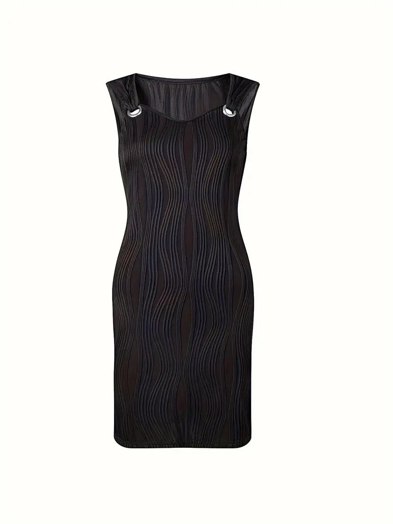 Véra™ | Mini-robe découpée élégante