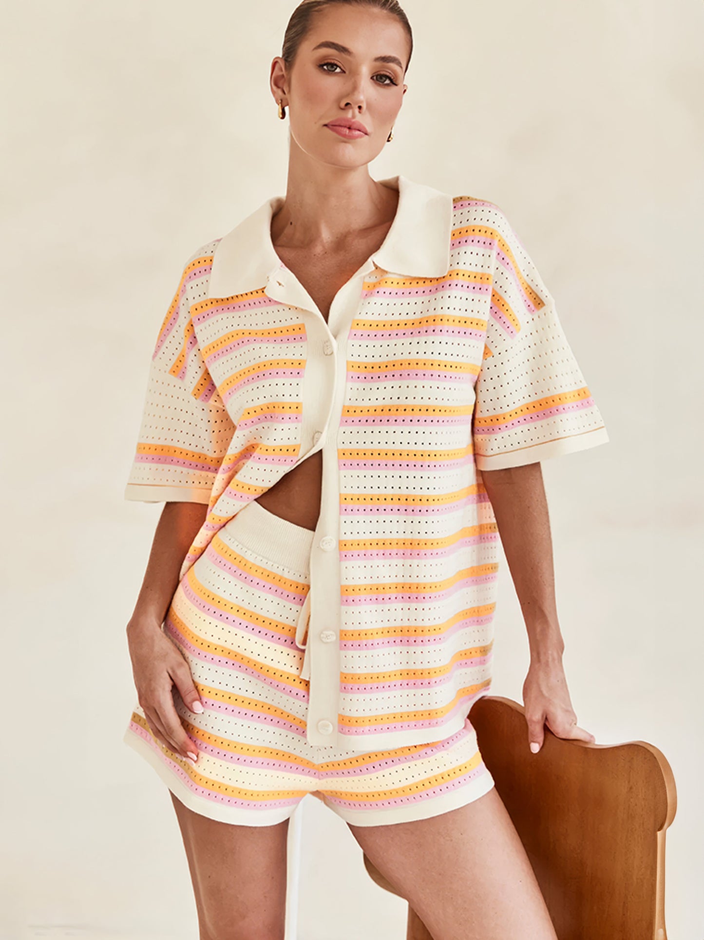 KAYTE - ENSEMBLE MAILLÉ AU DESIGN ESTIVAL