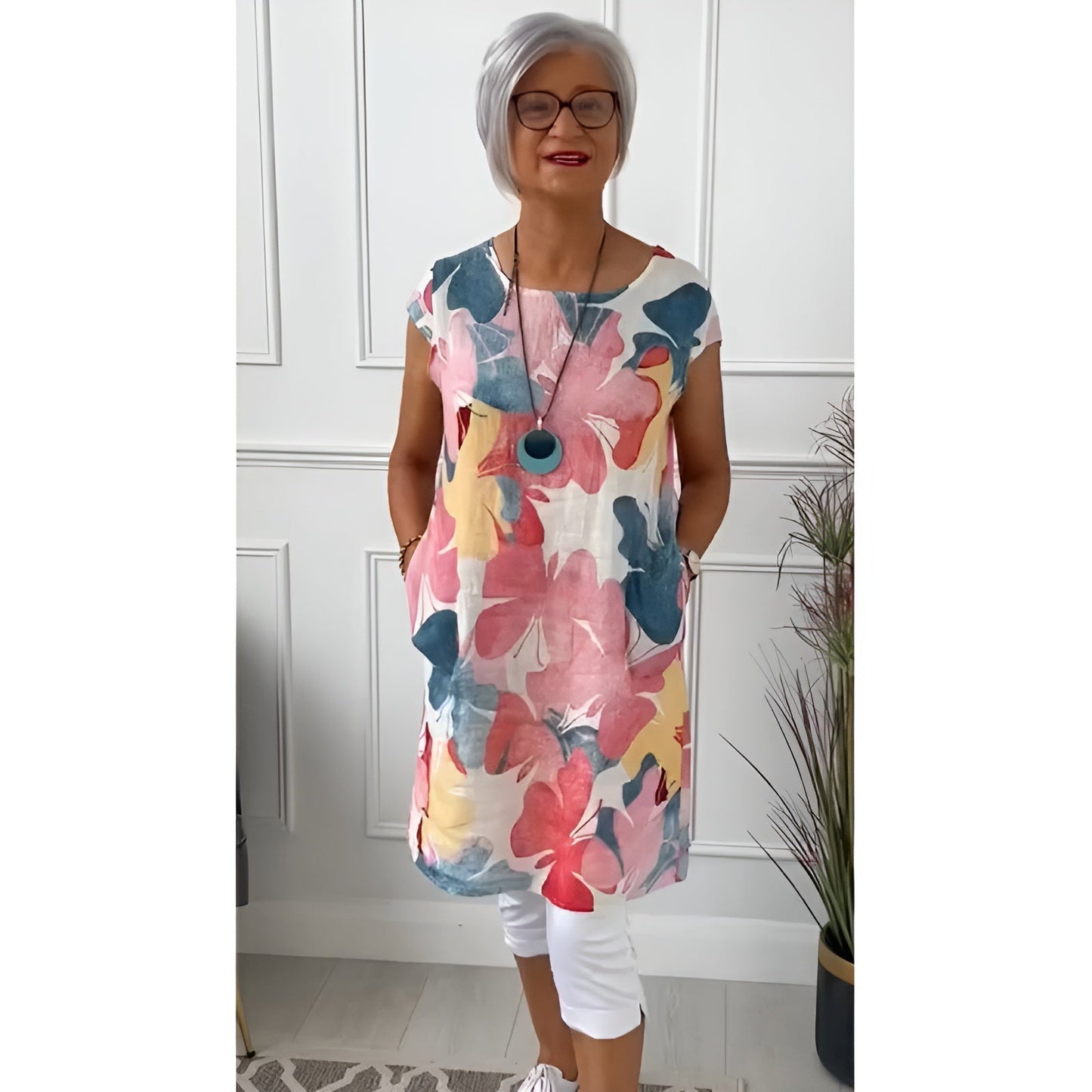 Averie / Robe-chemise sophistiquée