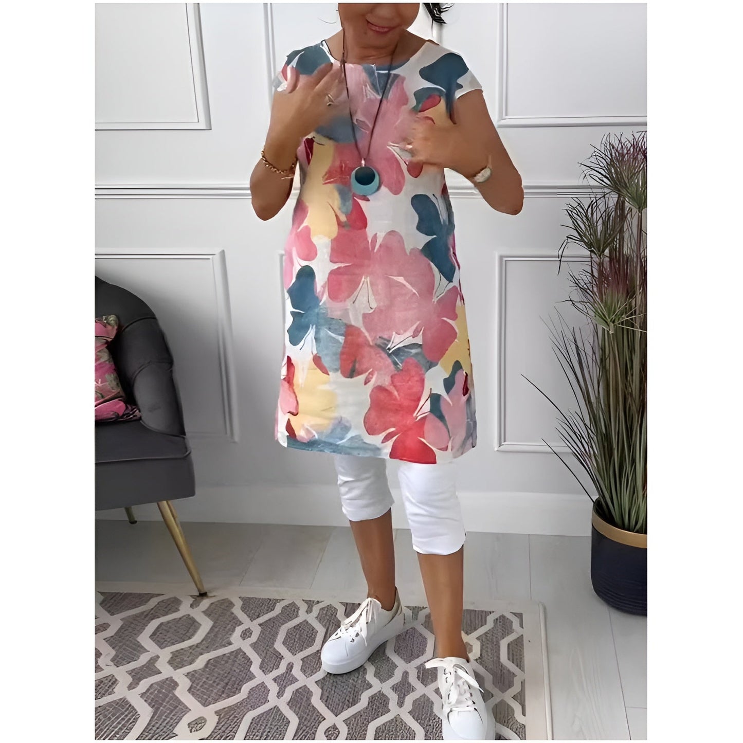 Averie / Robe-chemise sophistiquée
