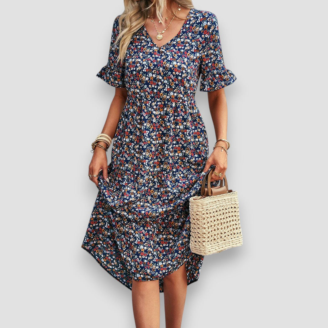 Amélie | Robe fleurie